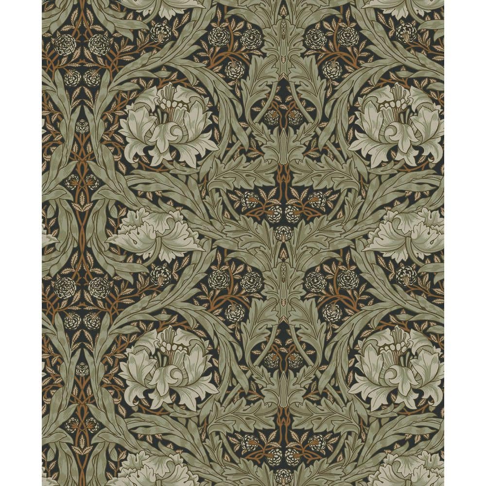 African Marigold Black Floral Wallpaper Sample price history on PriceWatchPro