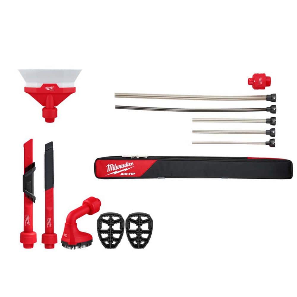 Milwaukee AirTip 11/4 in. to 21/2 in. Dust Collector, Flexible Hose