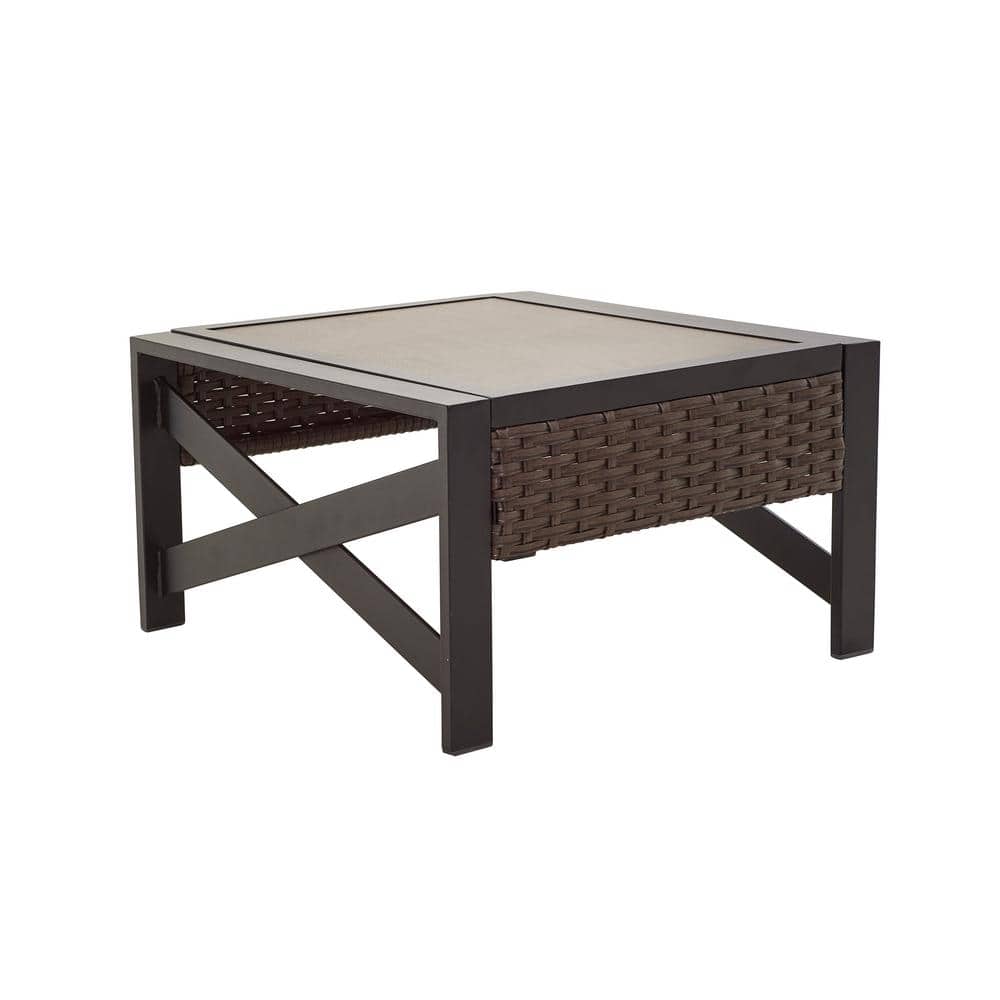 Brown Wicker/Rattan Outdoor Side Table price history on PriceWatchPro