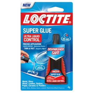 Loctite Super Glue 0.21 oz Plastic 2 Part Bonding All Plastic All Materials  Clear Tubes (each) 681925 - The Home Depot