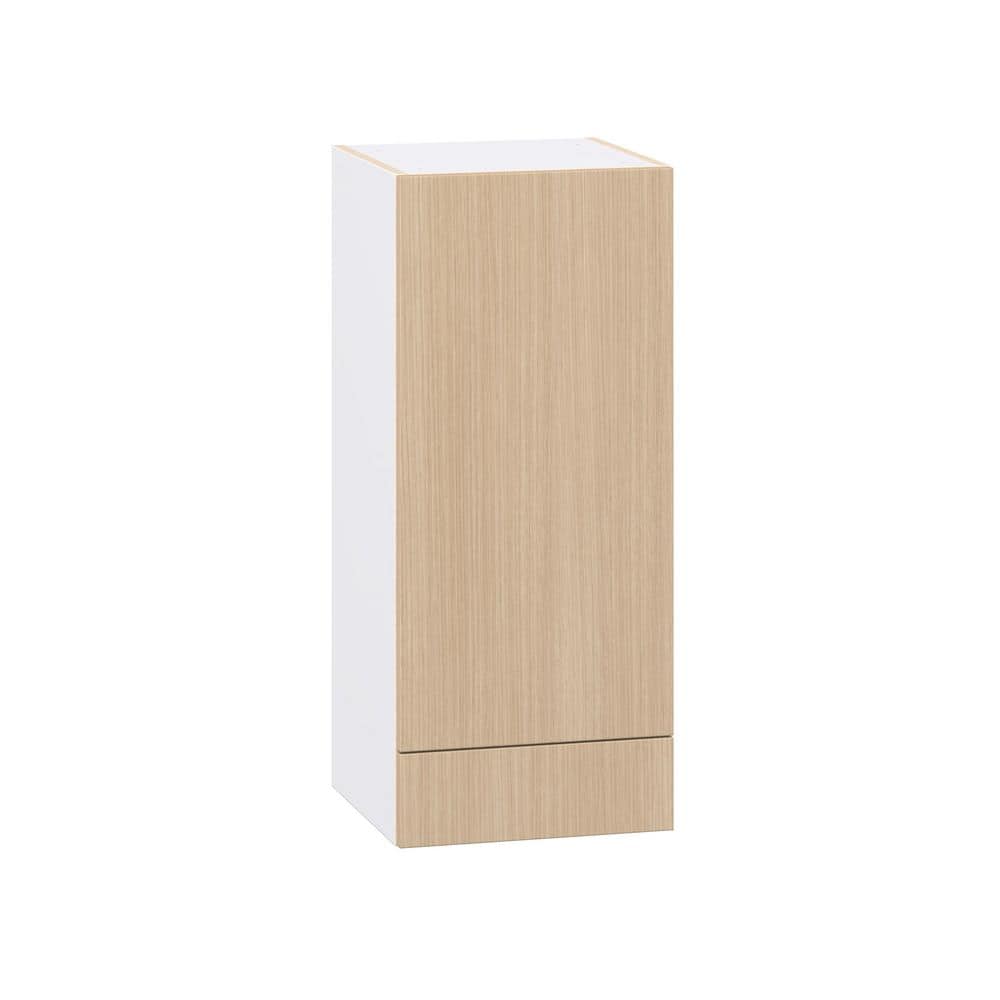 Timberline 15 in. W x 14.75 in. D x 35 in. H Assembled Shaker Wall Kitchen Cabinet in Mojavi Oak with Drawer price history on PriceWatchPro
