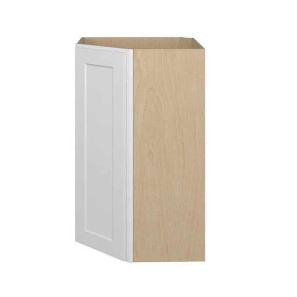 Norfolk Assembled 15 in. W x 42 in. H x 12 in. D Plywood Wall Cabinet in Painted White