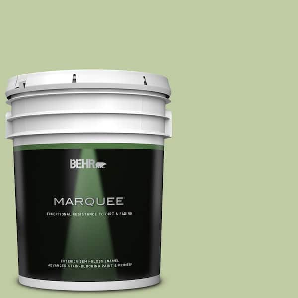 BEHR MARQUEE 5 gal. #M360-4 Marjoram Semi-Gloss Enamel Exterior Paint & Primer