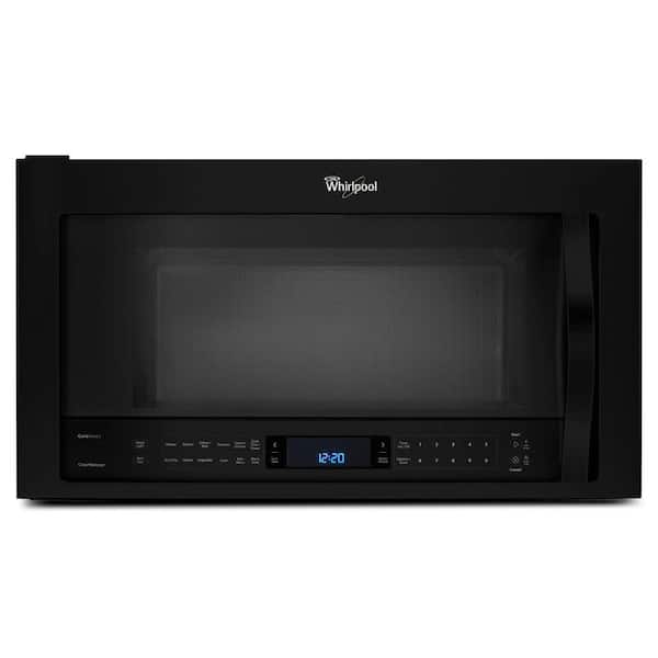 Whirlpool 1.9 cu. ft. Over the Range Convection Microwave in Black with Sensor Cooking