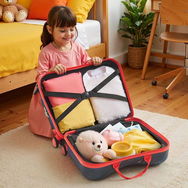 SVOPES Ride-on Luggage, 26 L Capacity, 18 in. Toddler Carry-On