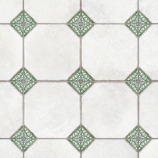 Englishtown Garden 13 in. x 13 in. Porcelain Floor and Wall Tile (10.44 sq. ft. /Case)