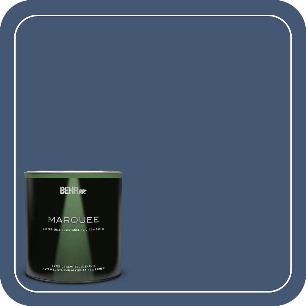 1 qt. Home Decorators Collection #HDC-WR14-7 Hidden Sapphire Semi-Gloss Enamel Exterior Paint & Primer price history on PriceWatchPro