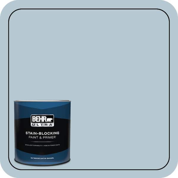 BEHR ULTRA 1 qt. Home Decorators Collection #HDC-CT-16A English Hollyhock Satin Enamel Exterior Paint & Primer