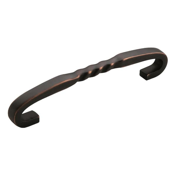 Amerock Inspirations 5-1/16 in (128 mm) Oil-Rubbed Bronze Drawer Pull