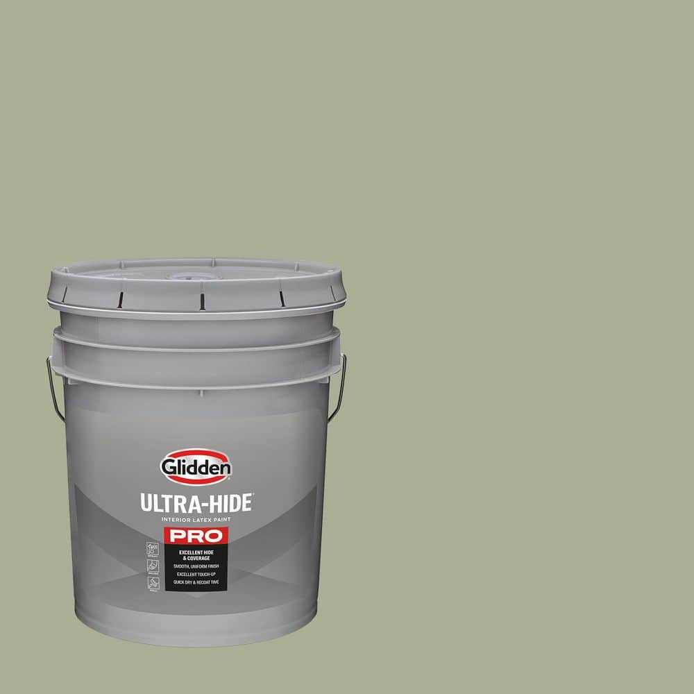 Glidden Ultra-Hide 1 Gal. PPG1125-4 Olive Sprig Semi-Gloss