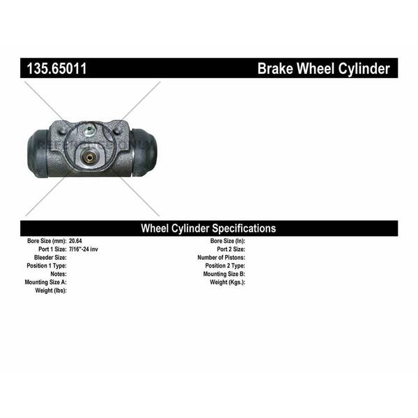 Centric Parts Drum Brake Wheel Cylinder