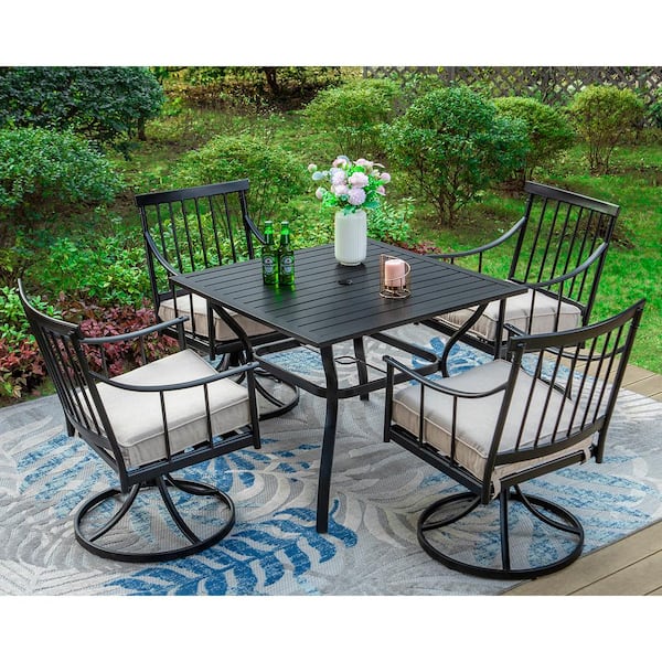 Home depot wrought iron patio deals chairs