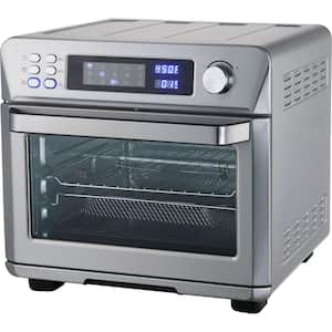 1700-Watt Stainless Steel Digital Countertop Multi-Function Air Fryer Rotisserie Convection Oven and Dehydrator