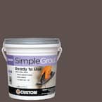 SimpleGrout #647 Brown Velvet 1 Gal. Pre-Mixed Grout