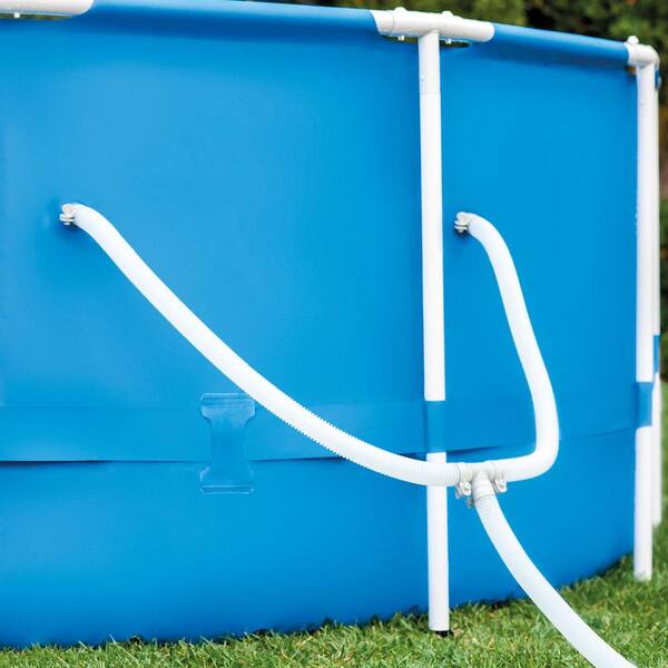 Buy 15 ft. x 48 in. Metal Frame Above Ground Swimming Pool Set with