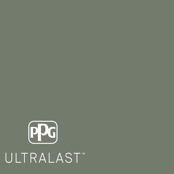 PPG UltraLast 1 gal. PPG1128-6 Thyme Green Eggshell Interior Paint and Primer