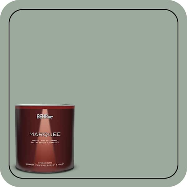 BEHR MARQUEE 1 qt. #450F-4 Scotland Road Matte Interior Paint & Primer