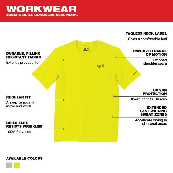 milwaukee high vis shirt