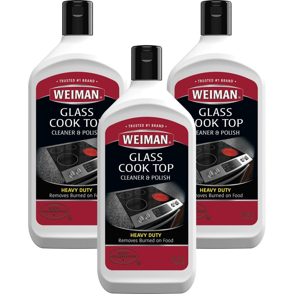 Weiman 20 oz. Glass Cook Top Cleaner and Polish (3-pack)