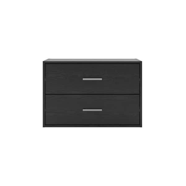 Furniture of America Quincy 15.74 in. Tall Stackable Black