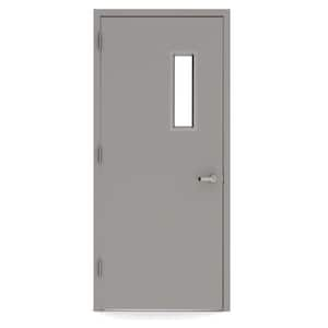 L.I.F Industries 36 in. x 84 in. Vision Lite 1010 Right-Hand Steel ...