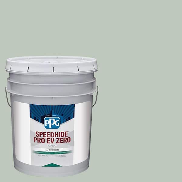 PPG SPEEDHIDE Pro EV Zero 5 gal. PPG10-30 Niagara Mist Eggshell Interior Paint