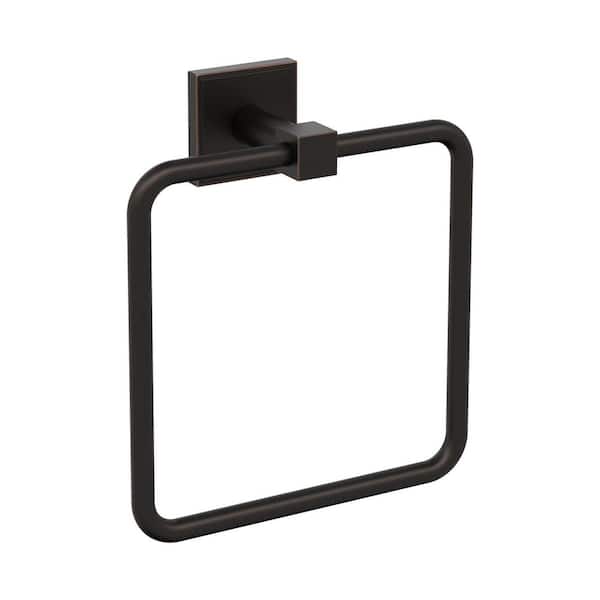 Amerock Appoint 7-1/16 in. (179 mm) L Towel Ring in Oil Rubbed Bronze