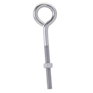 1/4 in. x 4 in. Stainless Steel Eye Bolt with Nut