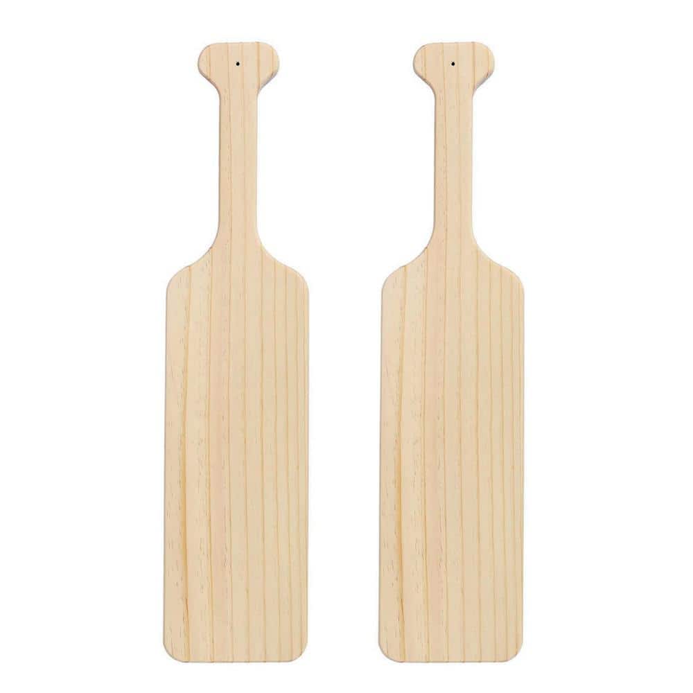 18 in. Greek Fraternity Paddle, Unfinished Solid Pine Wood Paddles, Wooden 