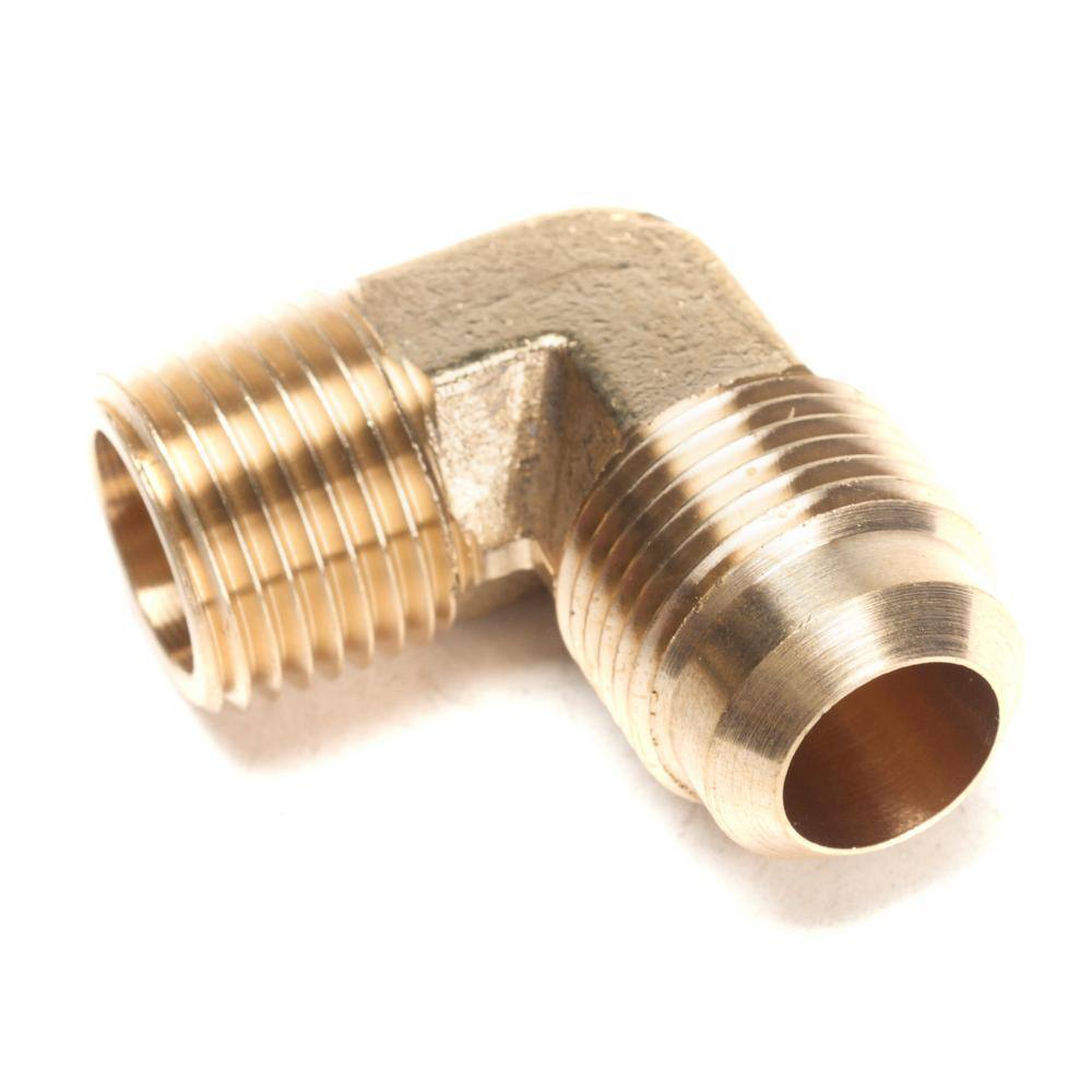 5/8 in. Flare x 1/2 in. MIP Brass Flare 90-Degree Elbow Fitting (5-Pack) price history on PriceWatchPro