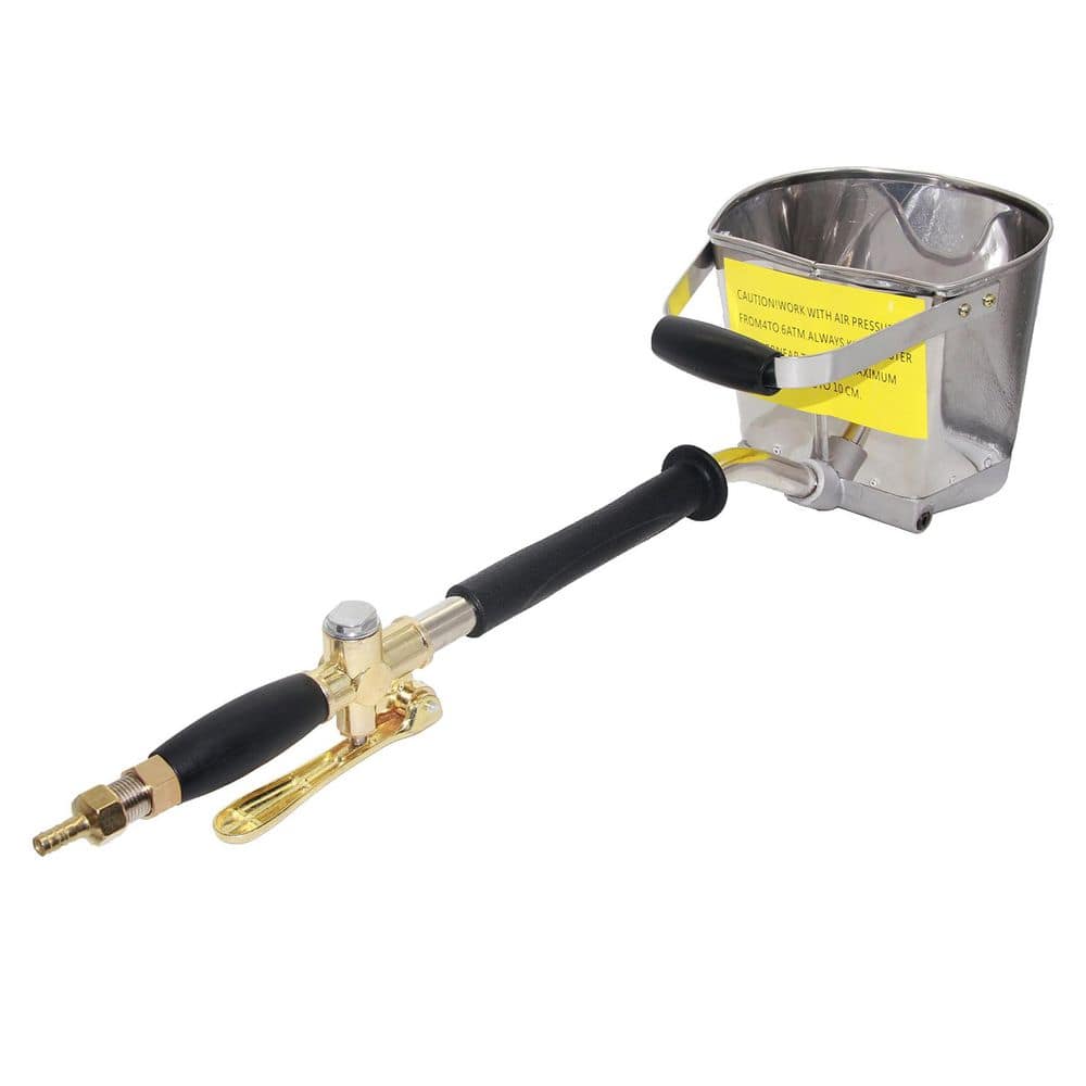 Texture Hopper Sprayer Stucco Mortar Plaster Sprayer with Four Spraying ...