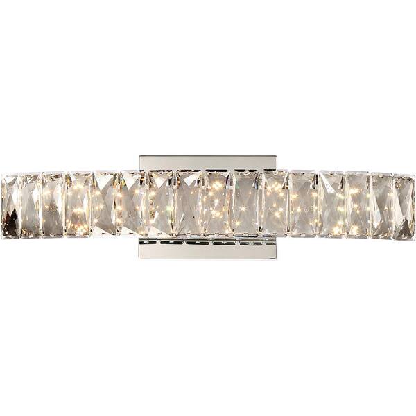Quoizel Gala 18.5 in. Polished Chrome Integrated LED Vanity Light