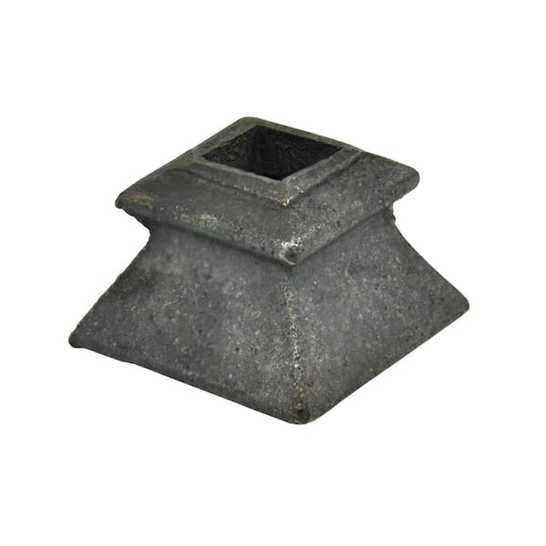 arteferro 1-3/32 in. x 1-9/16 in. x 1/2 in. Square/Square Hole Raw Cast Iron Shoe