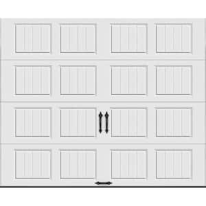 Gallery Collection 9 ft. x 7 ft. 18.4 R-Value Intellicore Insulated Solid White Garage Door