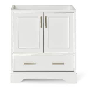 Stafford 30 in. W x 21.5 in. D x 34.5 in. H Bath Vanity Cabinet without Top in White