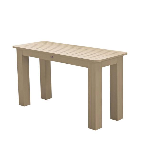 Highwood Tuscan Taupe Rectangular Recycled Plastic Outdoor Sideboard Dining Table Ad Dtb25 Tau The Home Depot Highwood Tuscan Taupe Rectangular, Outdoor Furniture Sideboard