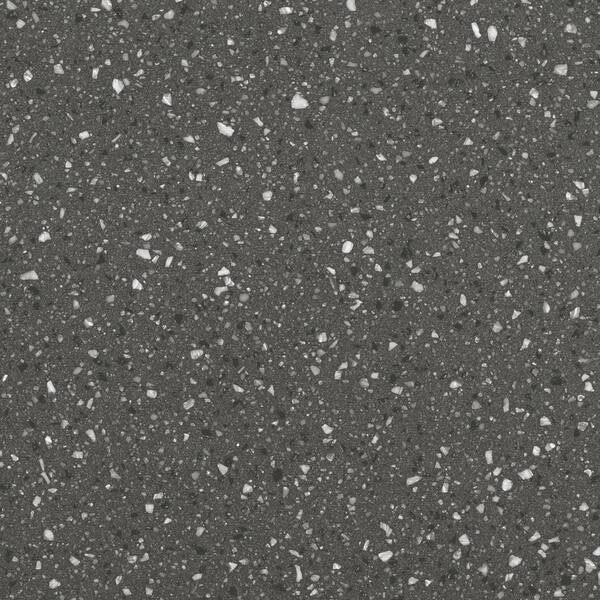 Wilsonart 2 in. x 2 in. Solid Surface Countertop Sample in Midnight Frost