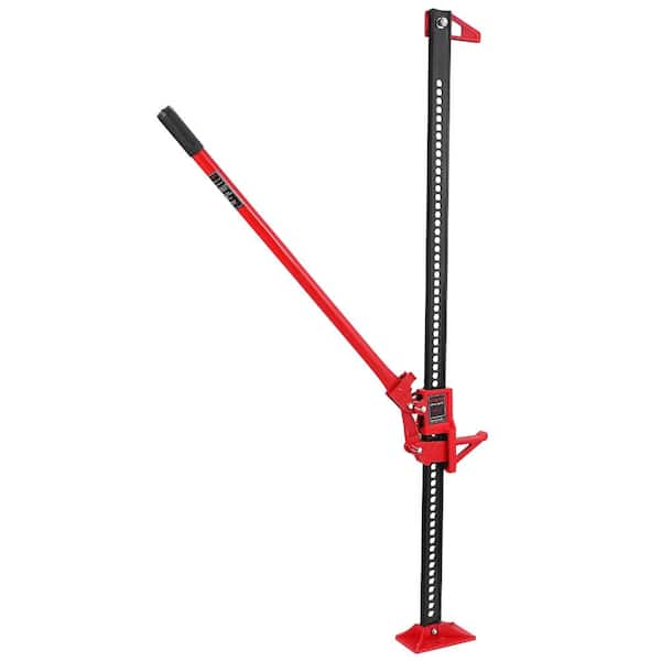 60 in. 6000 lb. High-Lift Farm Jack with Base Mate, Recovery Kit
