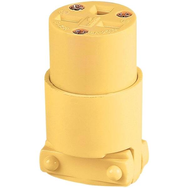 Eaton 15 Amp 250-Volt 6-15 Commercial Grade Vinyl Connector
