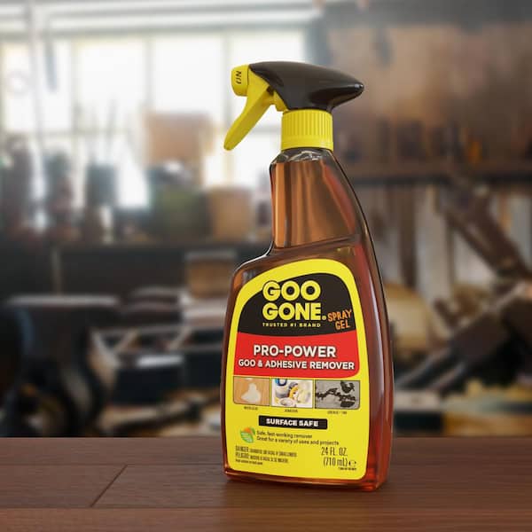 Goo Gone 24 oz. Pro-Power Adhesive Remover Spray Gel 2180A - The Home Depot
