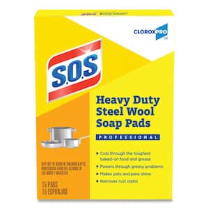 Heavy-Duty Steel Wool Soap Pad (180-Count)
