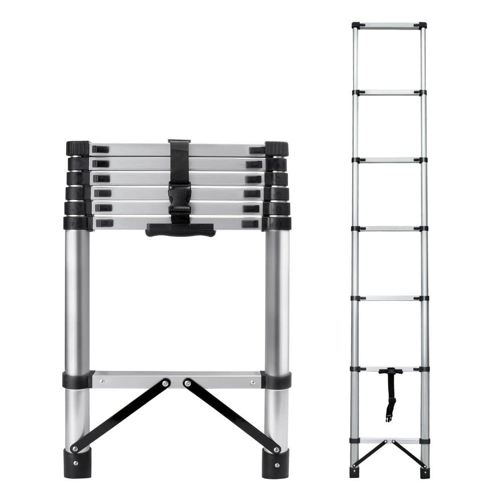 8.5 ft. Aluminum Extension Ladder with Lock Safety Design and Non-Marring Feet, 330 lbs. Load Capacity price history on PriceWatchPro