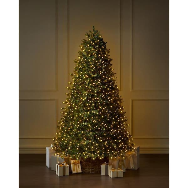 Home Decorators Collection 7.5 ft. Elegant Twinkling Grand Fir LED