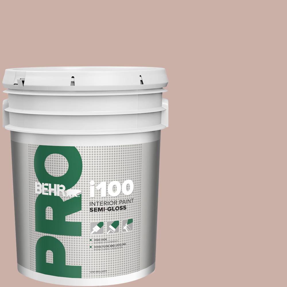 5 gal. #HDC-CT-07A Vintage Tea Rose Semi-Gloss Interior Paint price history on PriceWatchPro