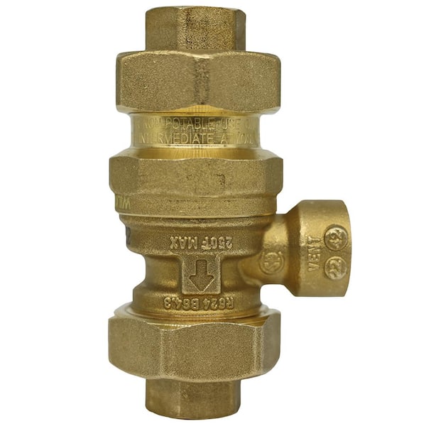 Wilkins 1 in. Double Check Backflow Preventer 1-350FT - The Home Depot