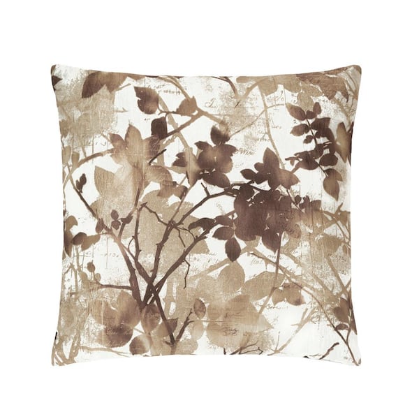 Achim Importing Co Tranquil 18 in. Square Throw Pillow - Tan - 1 Pillow