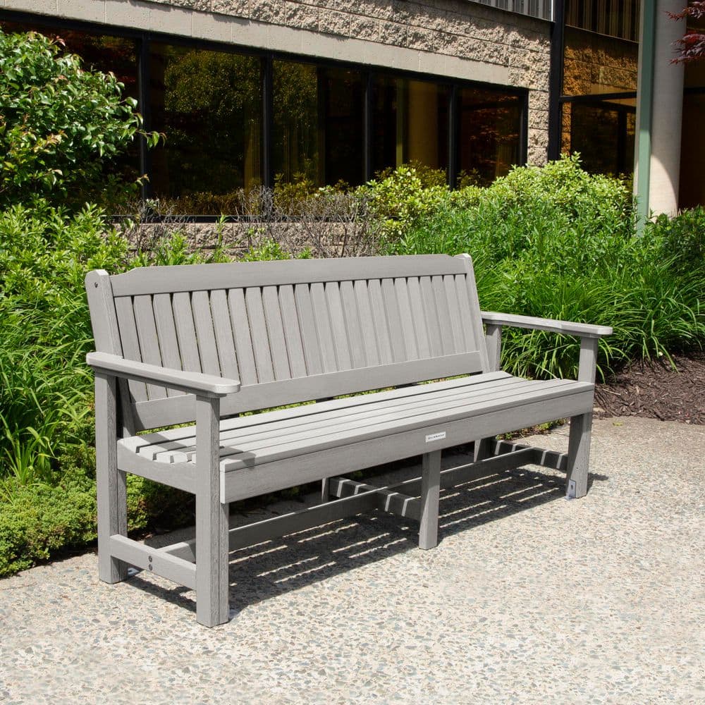 Sequoia 6 ft 3-Person Harbor Gray Recylced Plastic Outdoor Bench price history on PriceWatchPro
