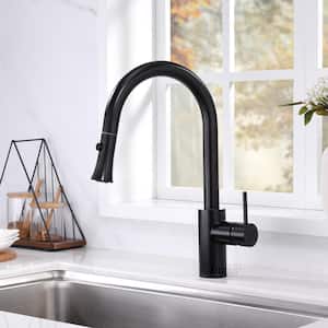 Single-Handle Pull-Down Sprayer Kitchen Faucet with 2-Function Sprayhead in Oil Rubbed Bronze