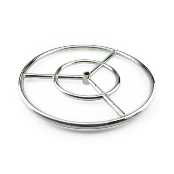 12 in. Stainless Steel Fire Ring Burner