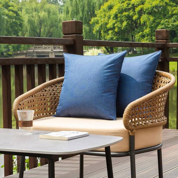 Unbranded 26 x 26 Waterproof Outdoor Throw Pillow Covers Set of  Decorative Farmhouse Garden Pillowcase Solid Cushion Cases AAB0D6WTNPKZ